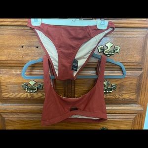 NWT Cotton On Rust Bikini Set